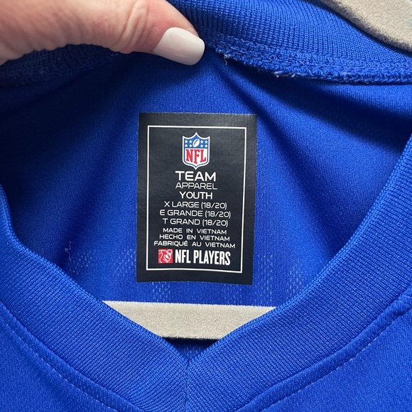 Stefon Diggs 14 Buffalo Bills YOUTH Jersey – Royal XL - Picture 5 of 5